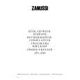 ZANUSSI ZPL4230 Manual de Usuario
