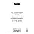 ZANUSSI ZK 21/11 GO Manual de Usuario