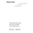 THERMA DS60-1/SW Manual de Usuario
