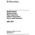 ELECTROLUX EON399W Manual de Usuario