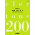 YAMAHA EL-200 Manual de Usuario