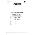 ZANUSSI ZV130S Manual de Usuario