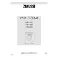 ZANUSSI ZWG3163 Manual de Usuario