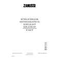 ZANUSSI Z144T Manual de Usuario