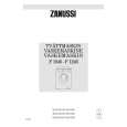 ZANUSSI F1246 Manual de Usuario