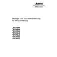 JUNO-ELECTROLUX JDK4275E Manual de Usuario