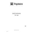 FRIGIDAIRE TF100 Manual de Usuario