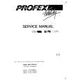 PROFEX CTV2190 Manual de Servicio