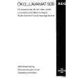 AEG LAV508 Manual de Usuario