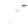 ZANKER ZKF227 Manual de Usuario