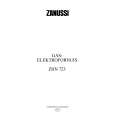 ZANUSSI ZHN723IX Manual de Usuario