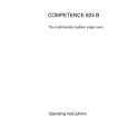 AEG Competence 824B Manual de Usuario