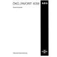 AEG FAV 4059 W Manual de Usuario