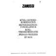 ZANUSSI ZF16/12 Manual de Usuario