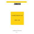 ZANUSSI ZDG324X Manual de Usuario