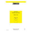 ZANUSSI ZWG3106 Manual de Usuario
