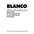BLANCO BDW204IB Manual de Usuario