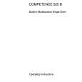 AEG Competence 525B W Manual de Usuario