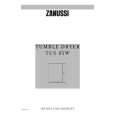 ZANUSSI TCS65W Manual de Usuario