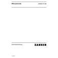 ZANKER SF5400 Manual de Usuario