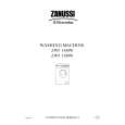 ZANUSSI ZWF1450W Manual de Usuario