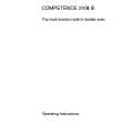 AEG Competence 3108 B D Manual de Usuario