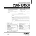 YAMAHA CDRHD1500 Manual de Servicio