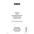 ZANUSSI ZV 231 MR Manual de Usuario