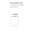 AEG LAV21200 Manual de Usuario