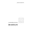 THERMA GK CE/53.2 R Manual de Usuario