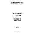ELECTROLUX EKC5611X Manual de Usuario