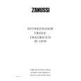 ZANUSSI ZC245R Manual de Usuario