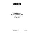 ZANUSSI ZV270M Manual de Usuario