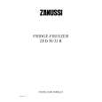 ZANUSSI ZFD50/33R Manual de Usuario