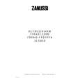 ZANUSSI ZI5280D Manual de Usuario