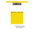 ZANUSSI ZHT610W4 Manual de Usuario