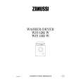 ZANUSSI WJS1665W Manual de Usuario