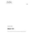 MOFFAT MGH701X Manual de Usuario