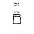 REX-ELECTROLUX TTC010E Manual de Usuario