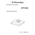ELECTROLUX EFTC640/S Manual de Usuario