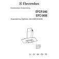 ELECTROLUX EFC0406X/S Manual de Usuario