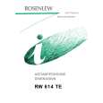 ROSENLEW RW614TE Manual de Usuario