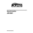 JUNO-ELECTROLUX JSI6561W Manual de Usuario