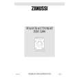 ZANUSSI ZBI1200 Manual de Usuario