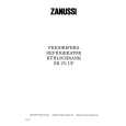 ZANUSSI ZR171UF Manual de Usuario