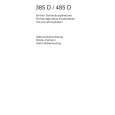 AEG 485D-D Manual de Usuario