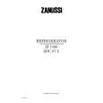 ZANUSSI Zi7165 Manual de Usuario