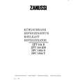 ZANUSSI ZFT164R Manual de Usuario