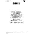 ZANUSSI ZFF22/8 Manual de Usuario