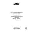 ZANUSSI ZD16/4A Manual de Usuario